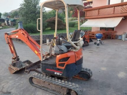 Mini pelle Kubota U15-3, 2005 - 1,6T