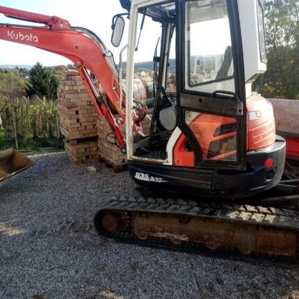 Mini-pelle Kubota U-35 – 2011 - 3,5T