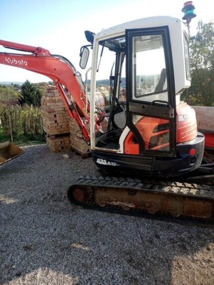 Mini-pelle Kubota U-35 – 2011 - 3,5T